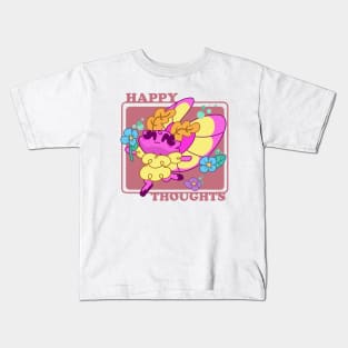 Maple's Happy Thoughts Kids T-Shirt